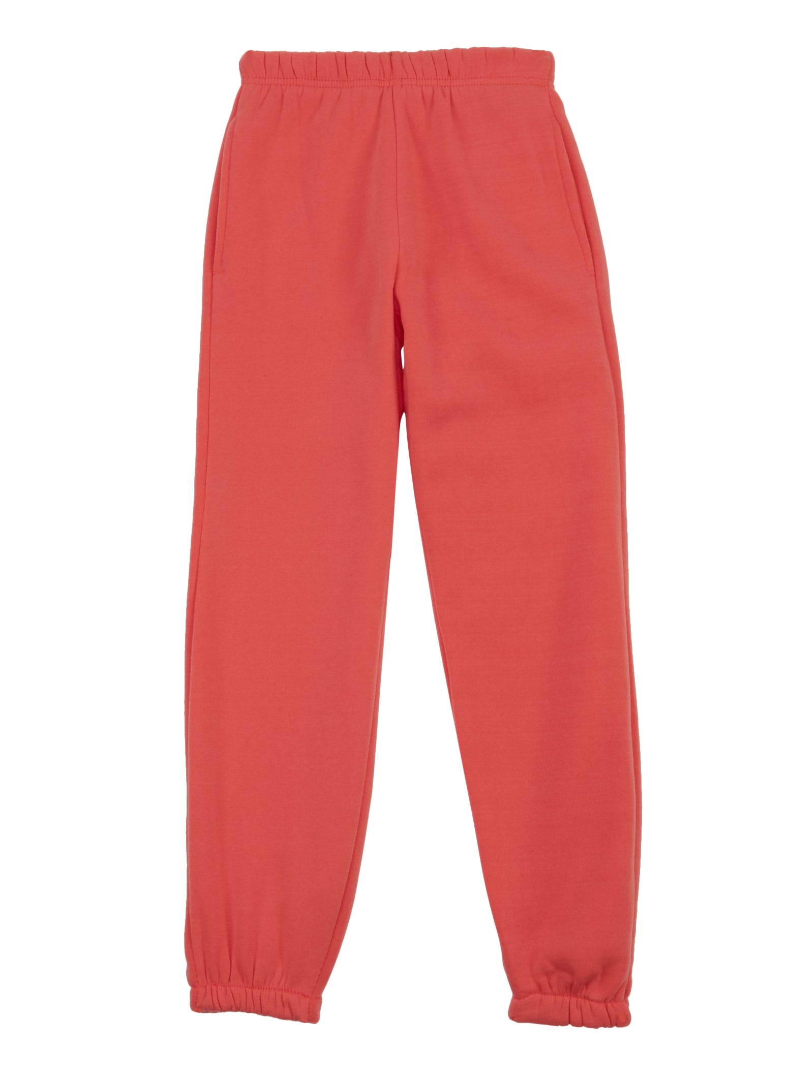 Girls Sweat Pants in Coral