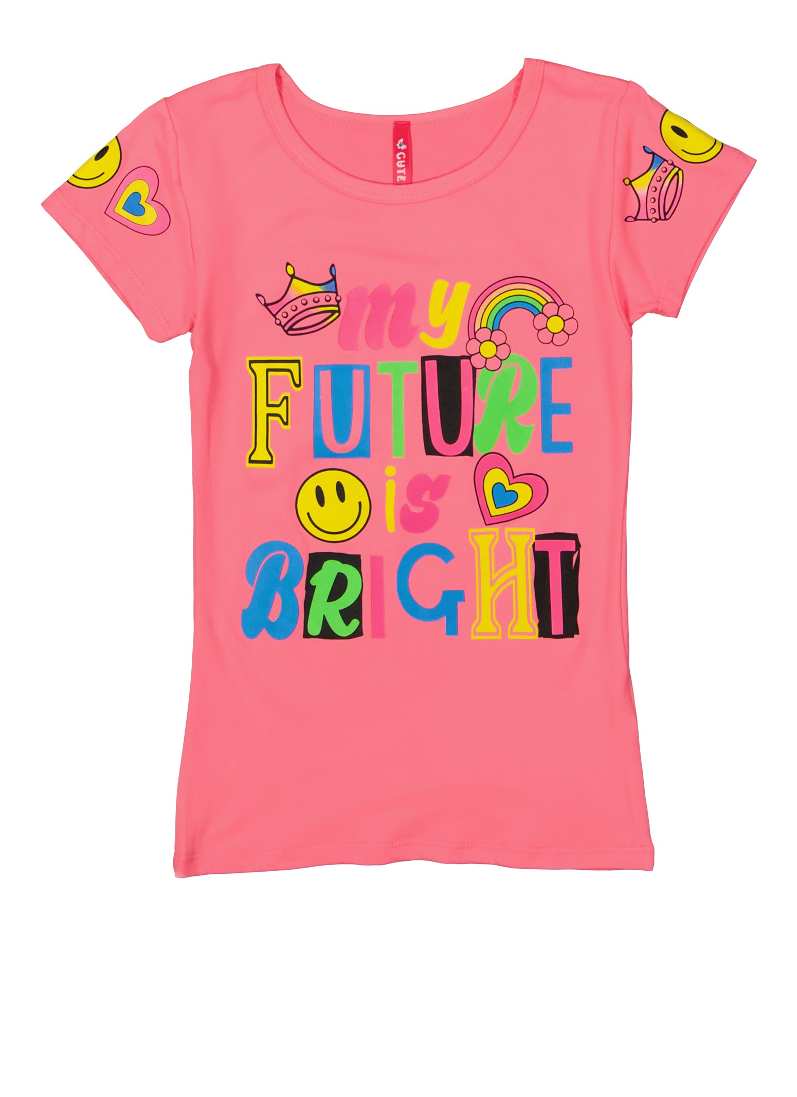 Neon shirts for store girls