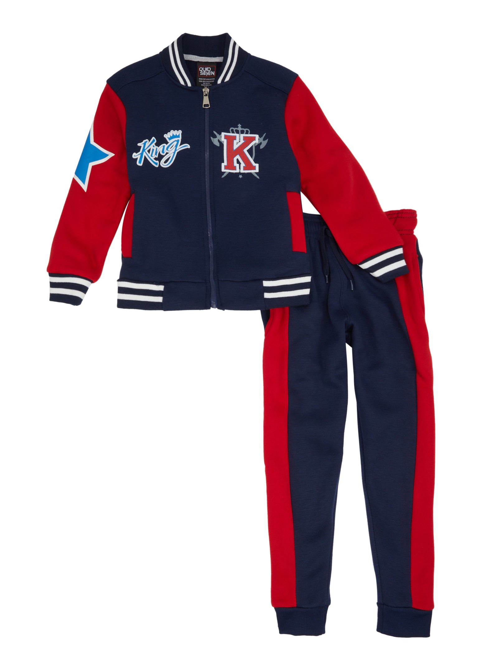 Jack Wills, Varsity Joggers Infant Boys, Navy Blazer