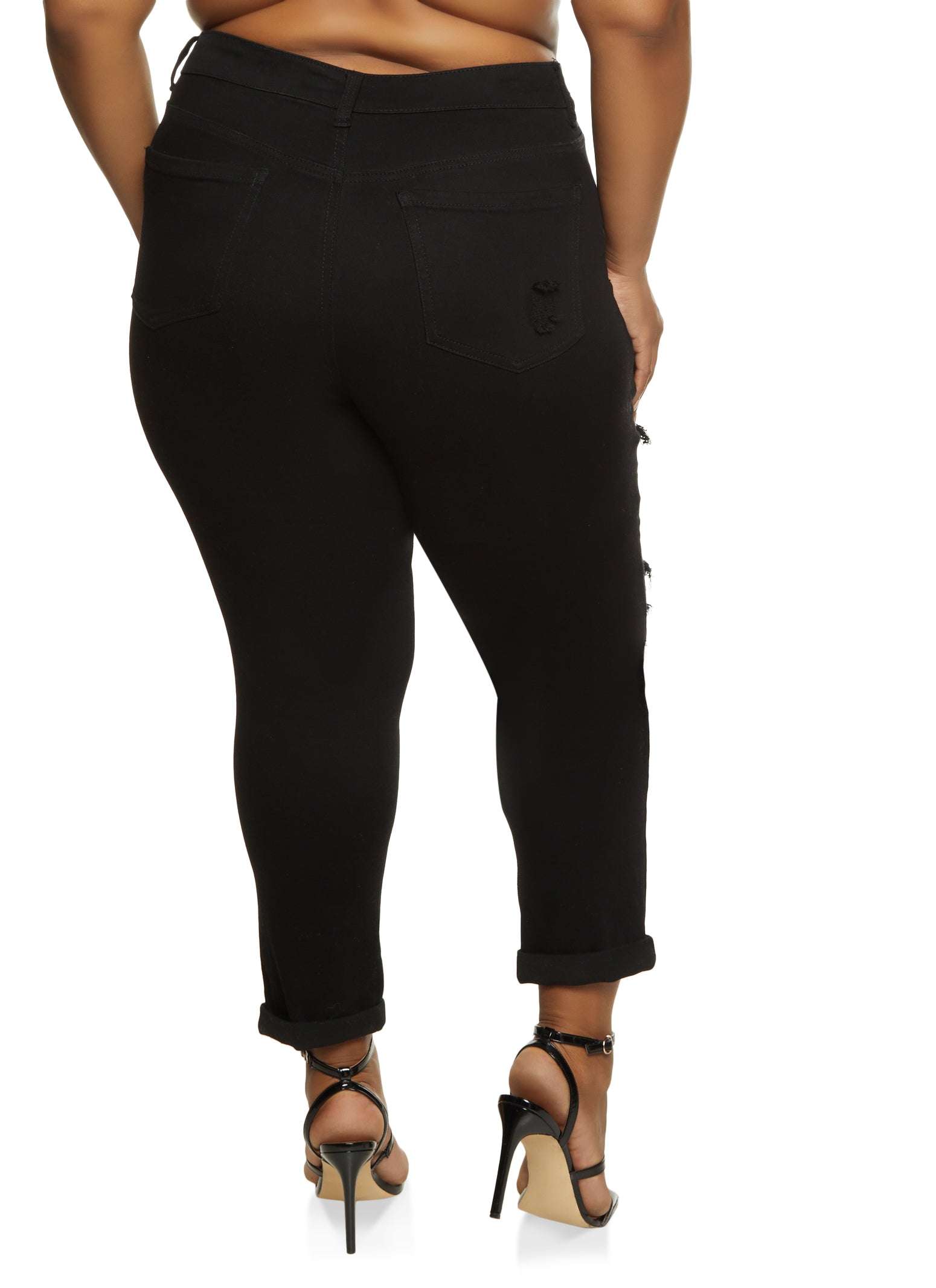 Plus Size Jeans: Black, Ripped & Boyfriend Jeans