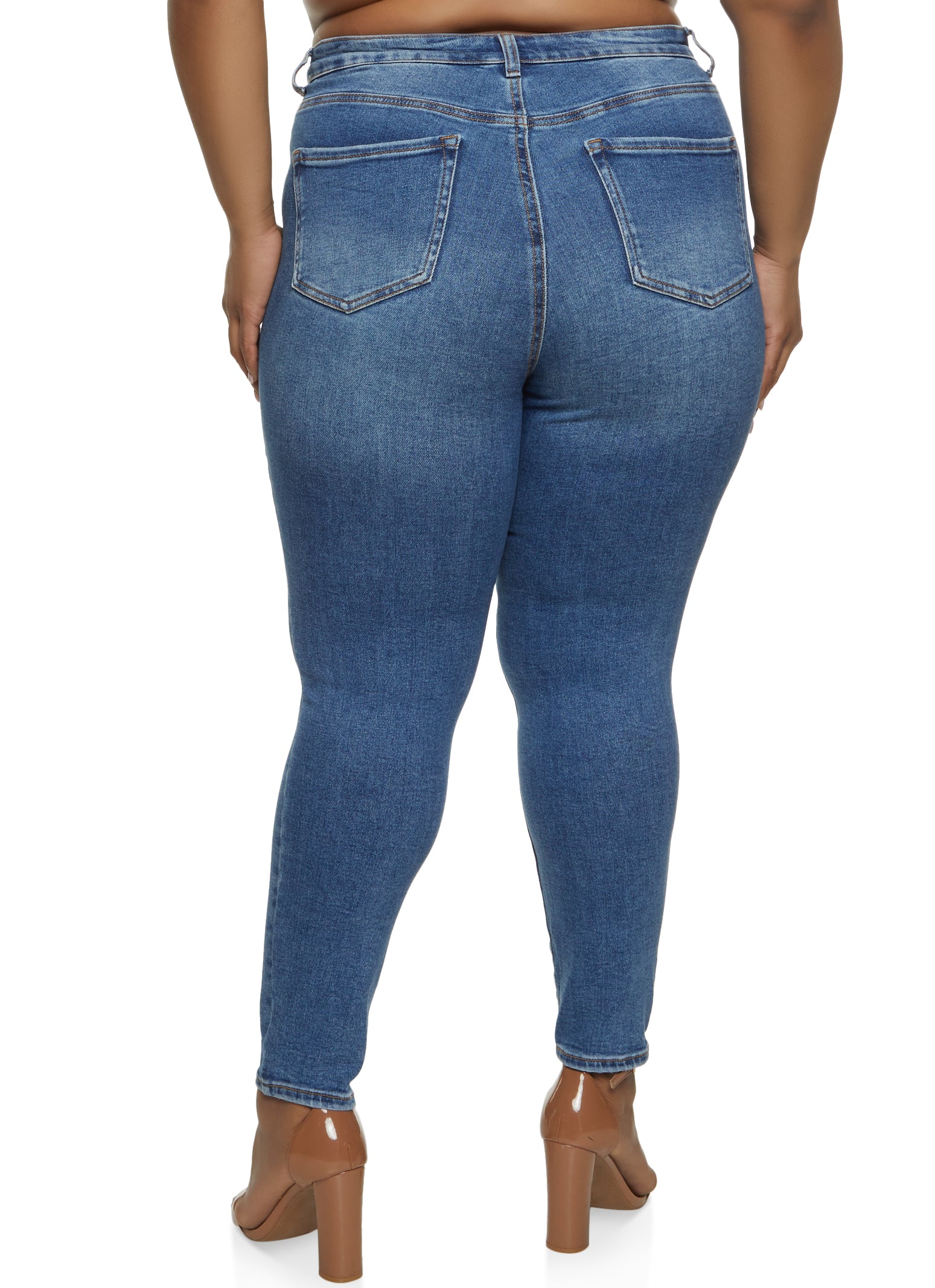 Wholesale .SI-21889 PLUS SIZE MINERAL WASHED WIDE WAISTBAND YOGA