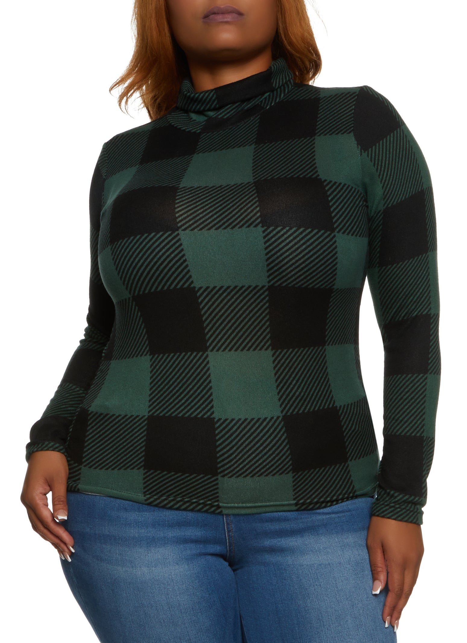 Buffalo on sale plaid turtleneck