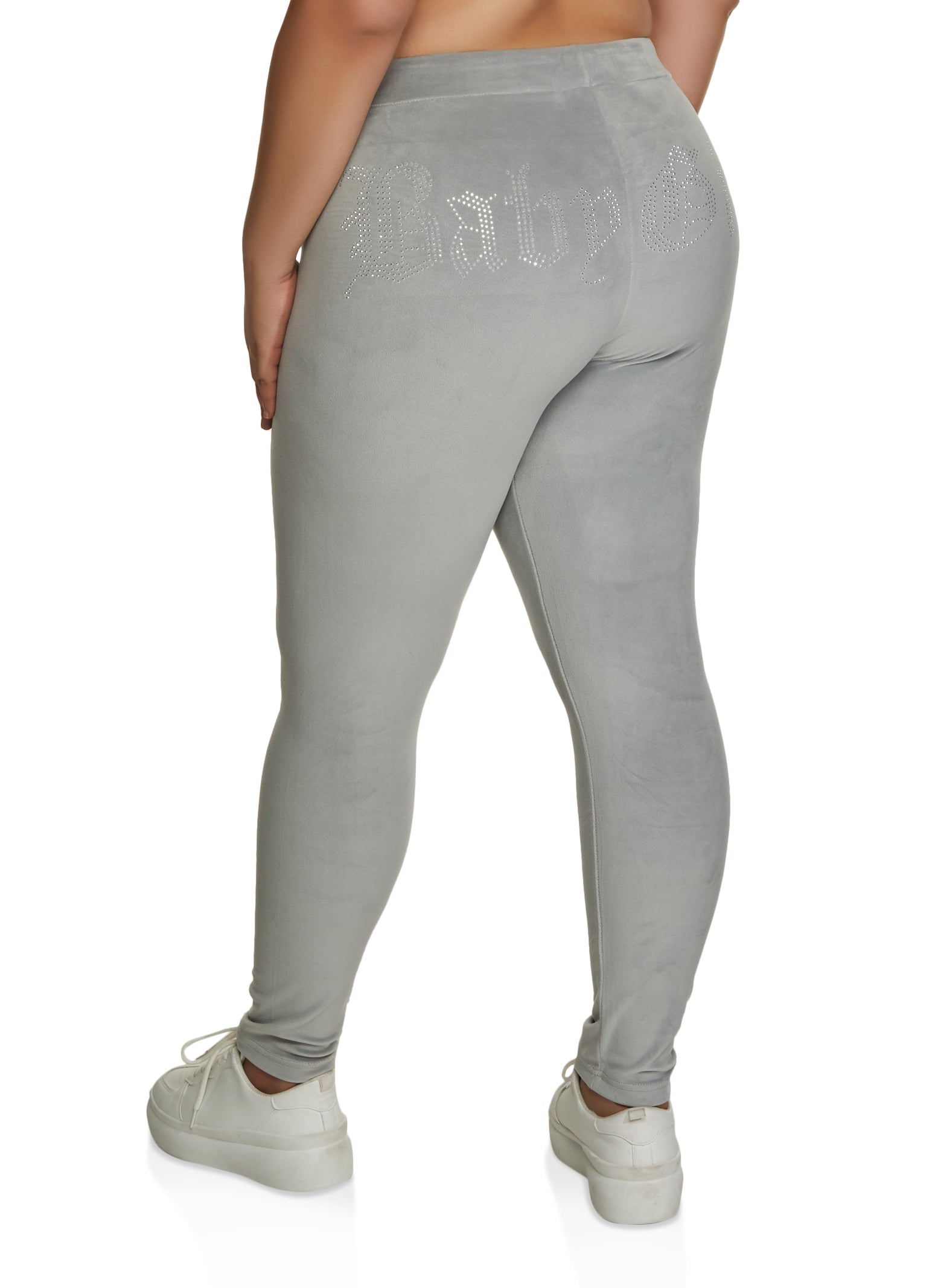 Bebe Sport Gray Active Pants Size 1X (Plus) - 55% off