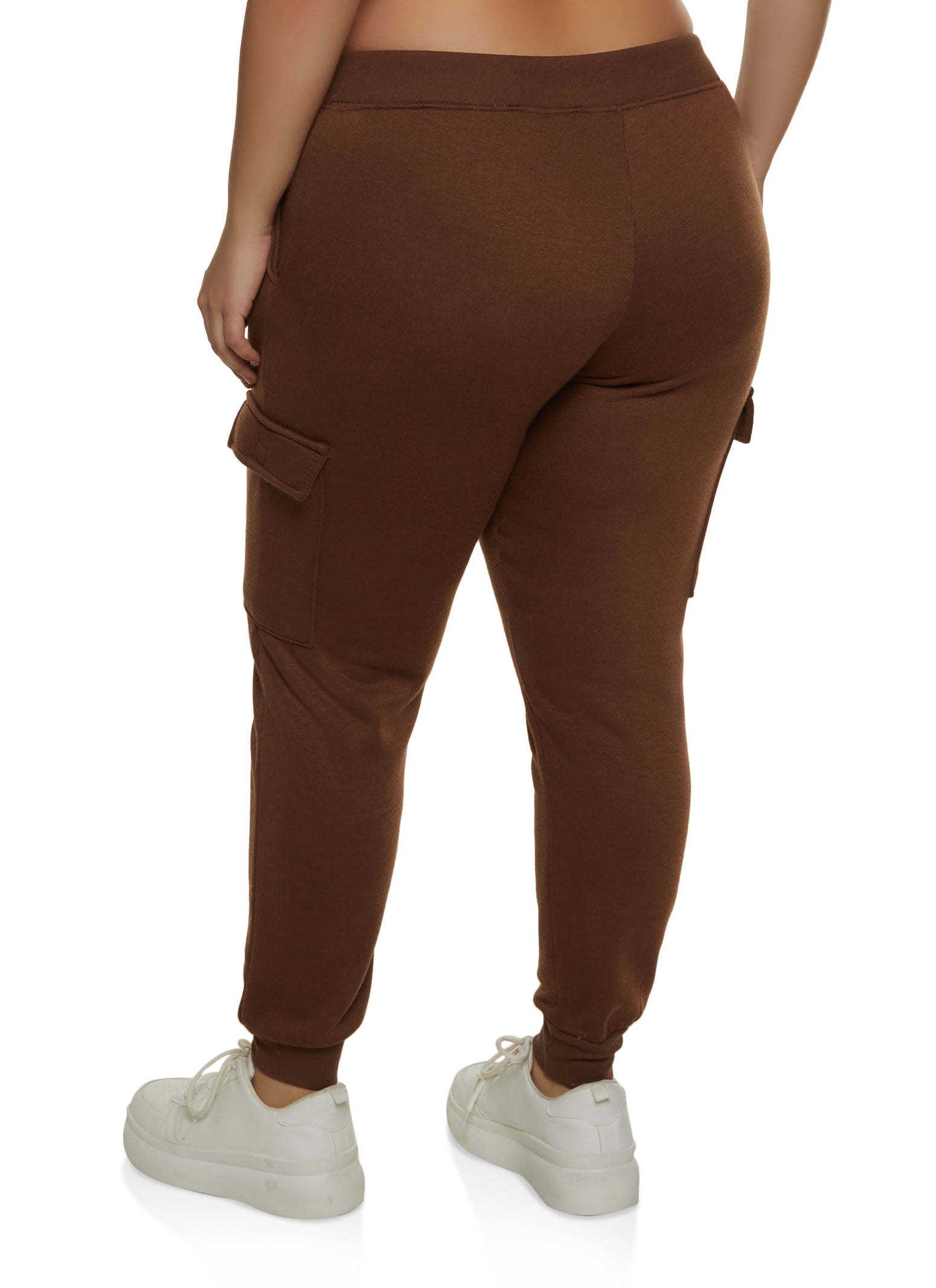 Plus Size Basic Fleece Sweatpants