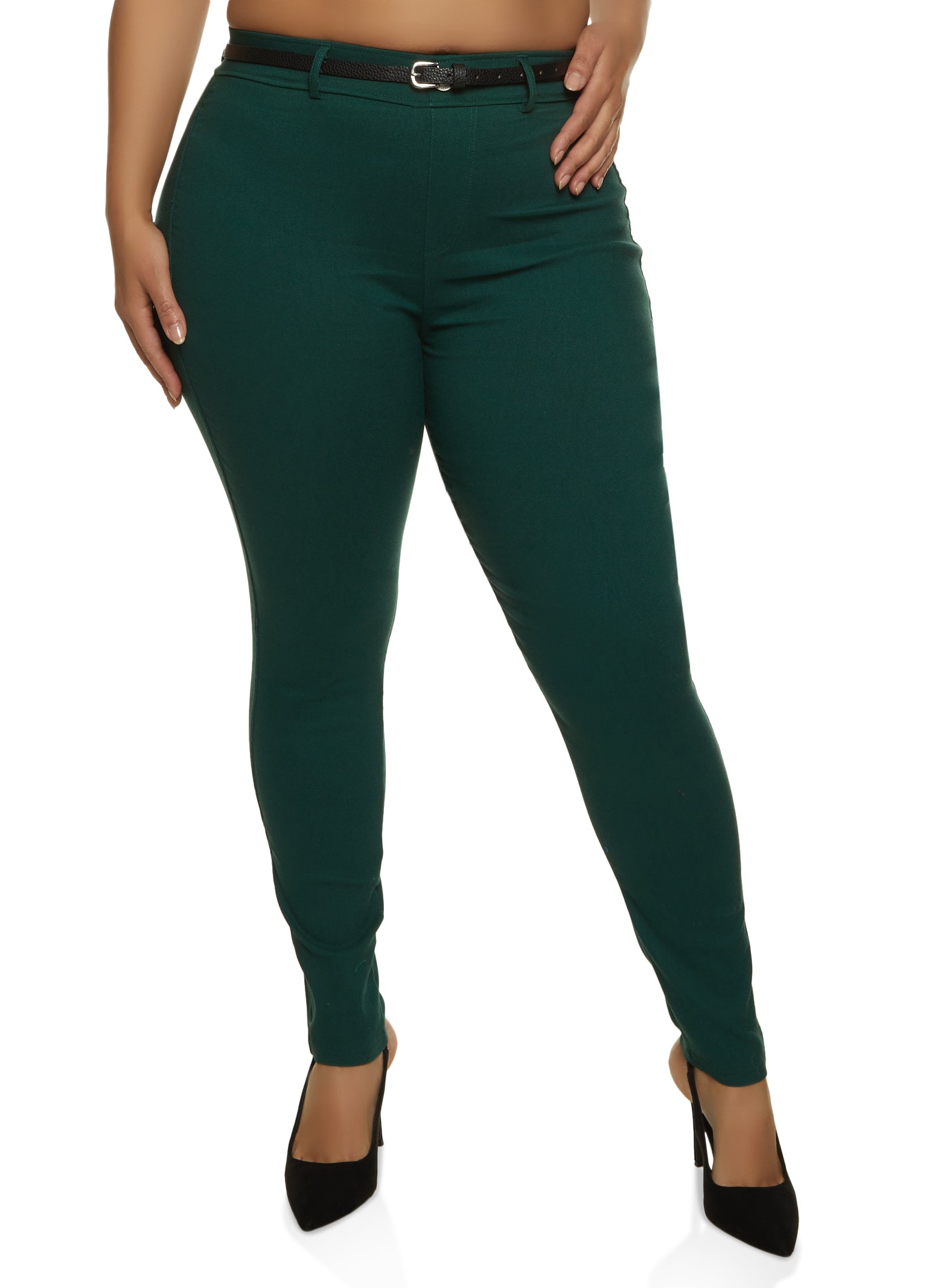 Plus size hotsell skinny dress pants