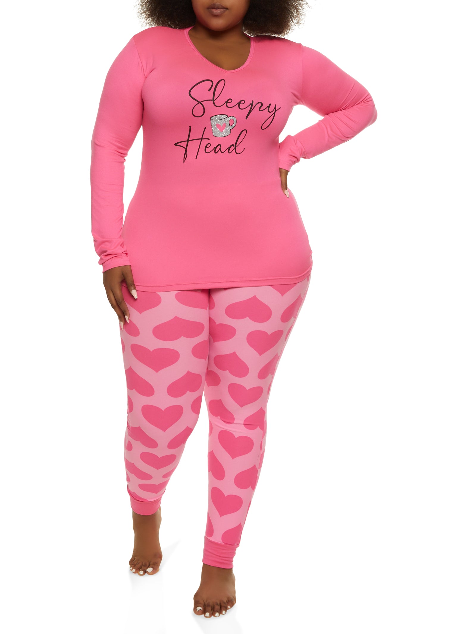 Pajama leggings best sale plus size