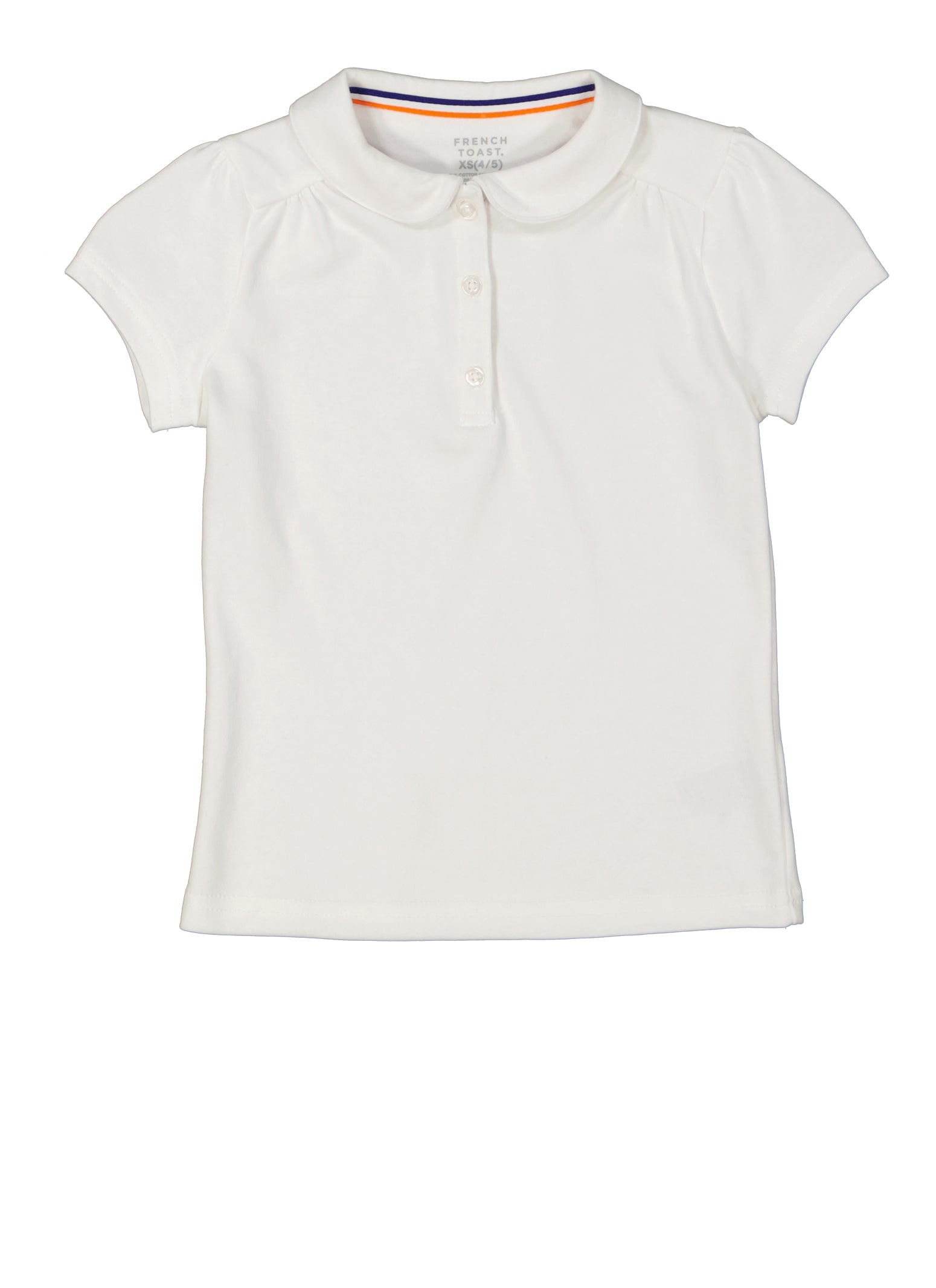 French Toast Girls 4-6x Peter Pan Collar Polo