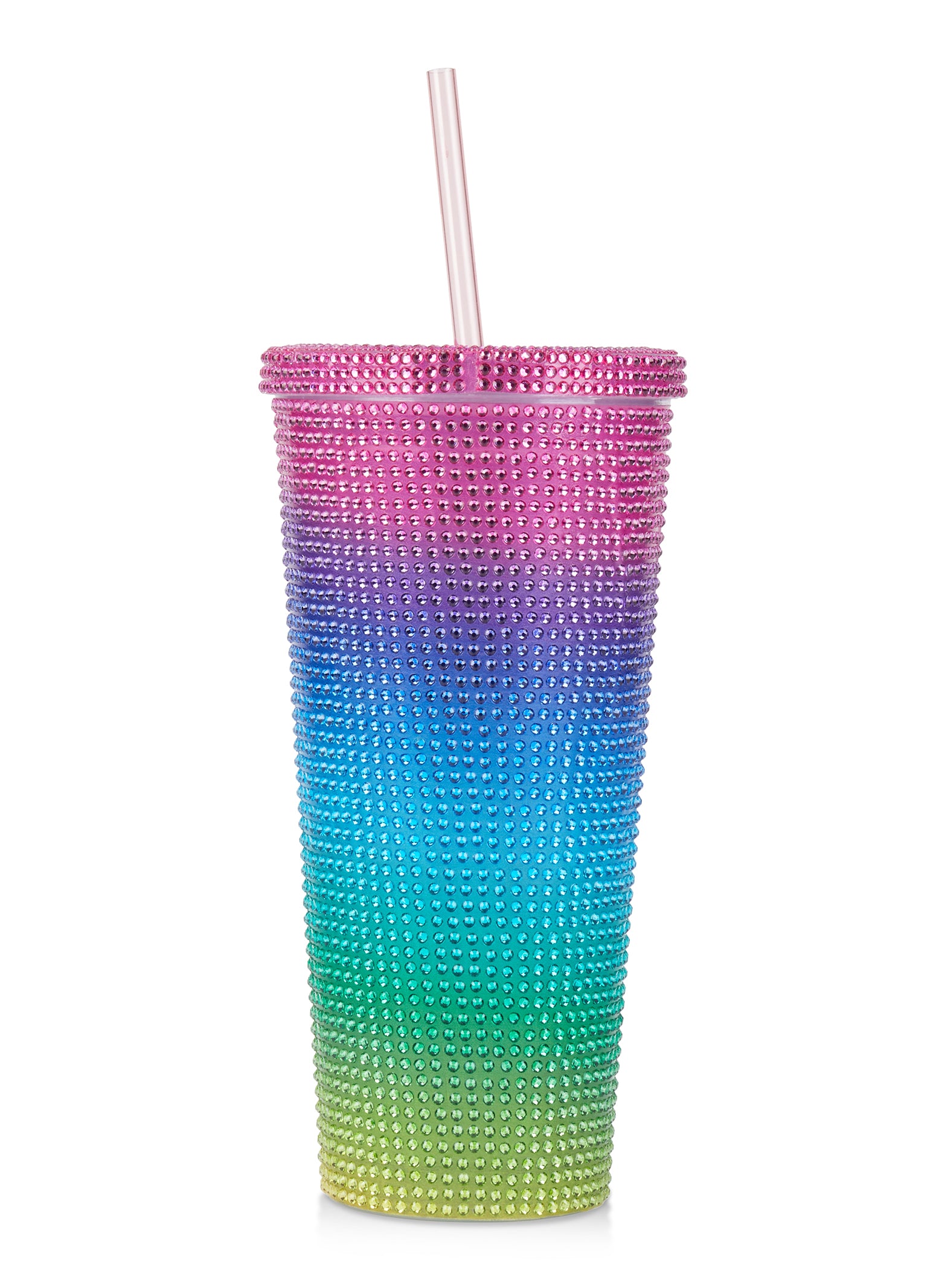 Rhinestone tumbler- offers ombré