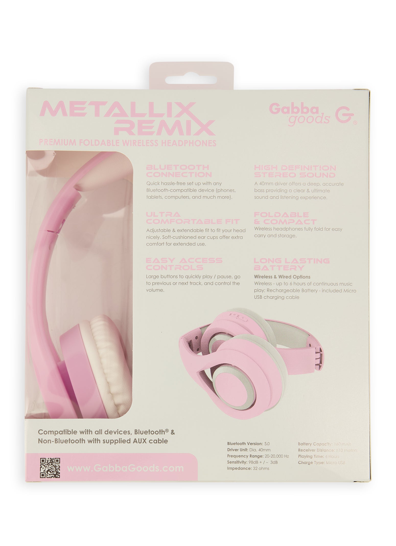 Gabba goods best sale metallix remix headphones