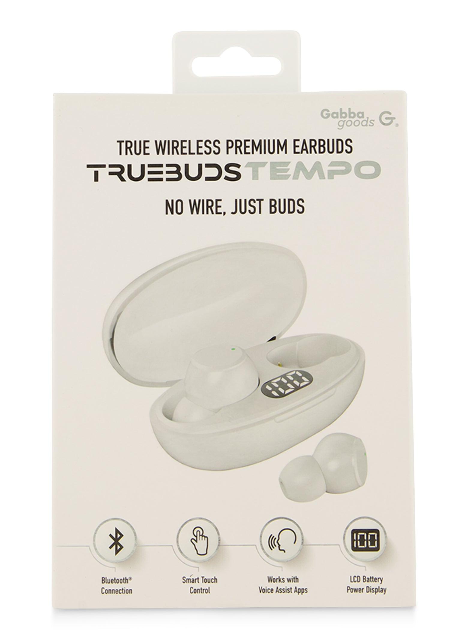 TrueBuds Tempo True Wireless Earbuds White