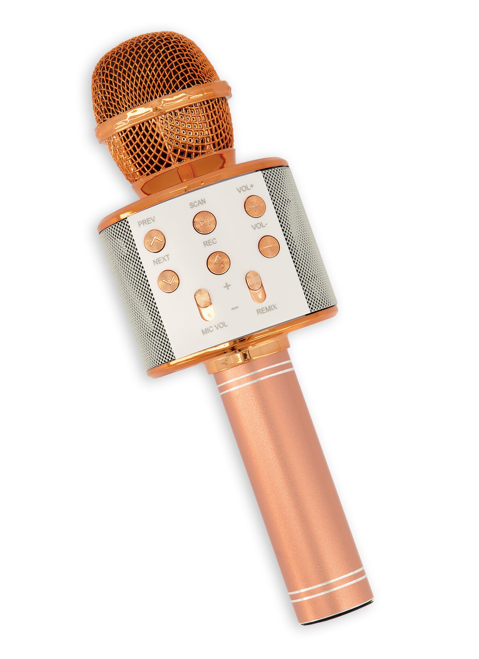 Rose gold online microphone