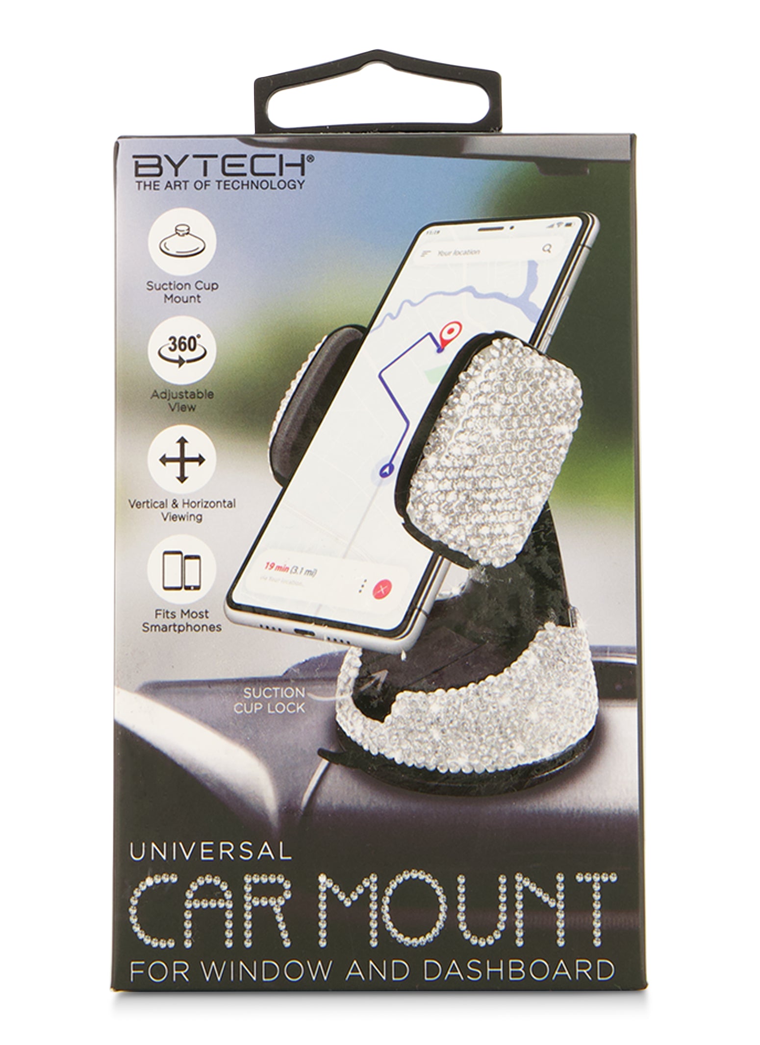 Bytech suction deals 360 car mount