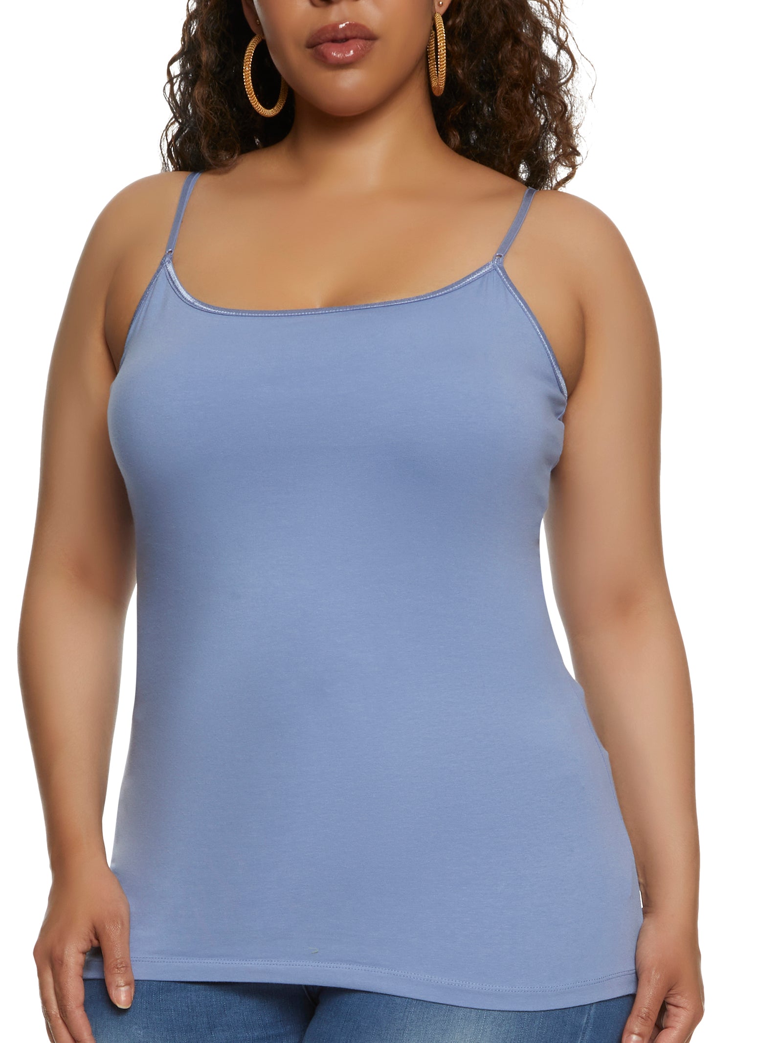 Women's Cotton Plus Size Camisole Tank Top